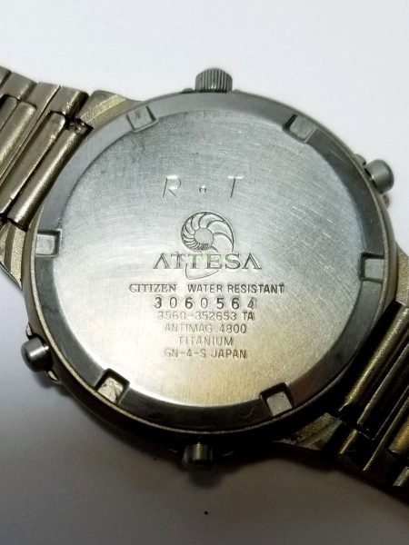 2005-Đồng hồ nam/nữ-Citizen Attesa Titanium men’s/women’s watch6