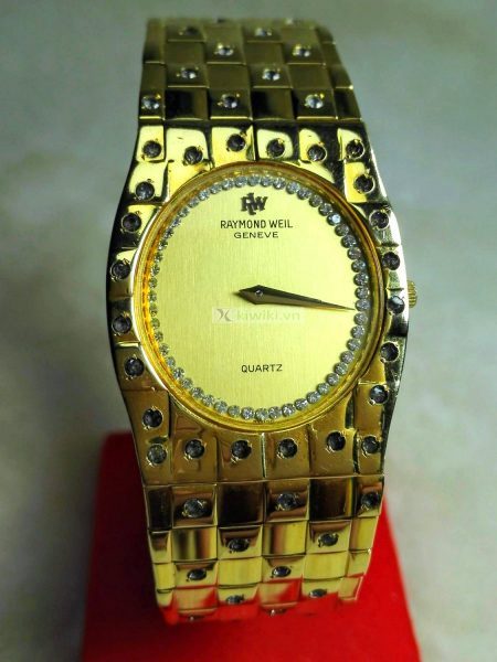 1889-Đồng hồ nữ-RAYMOND WEIL 18K GP women’s watch1