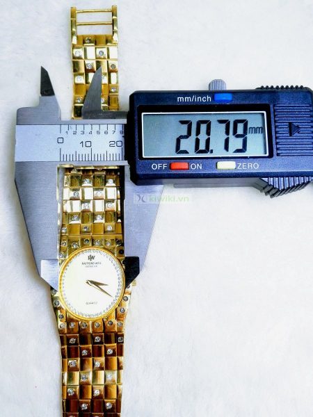 1889-Đồng hồ nữ-RAYMOND WEIL 18K GP women’s watch9