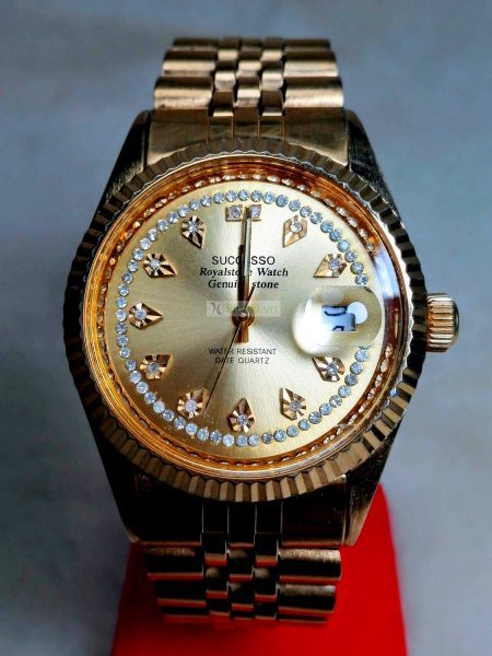 1907-Đồng hồ nam/nữ-Successo Royalstone men’s/women’s watch1