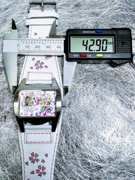 1827-Đồng hồ nữ-COGU sakura automatic women’s watch10