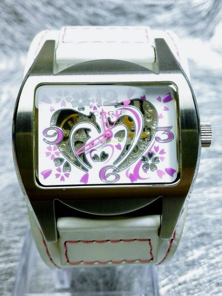 1827-Đồng hồ nữ-COGU sakura automatic women’s watch2