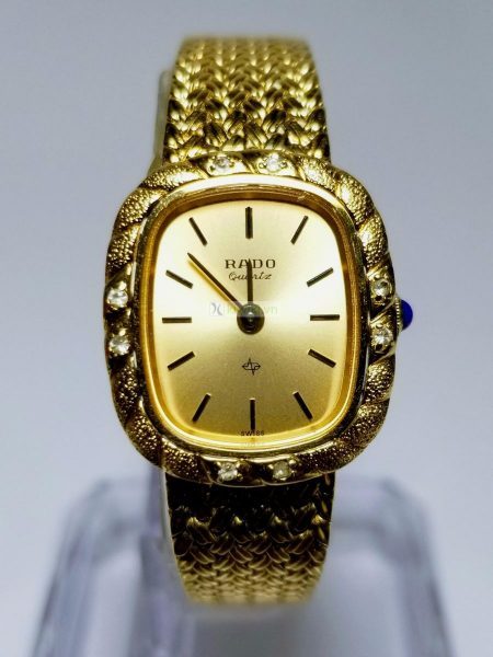 1841-Đồng hồ nữ-RADO diamond vintage women’s watch1