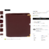 1724-Ví nam-CARTIER Bordeaux Must Line wallet-Gần như mới18