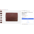 1727-Ví nữ/nam-CARTIER “Double C” logo medium wallet-Đã sử dụng19