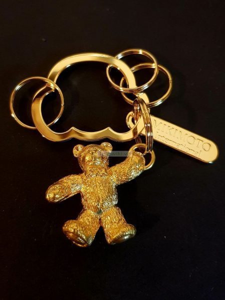 0597-Móc chìa khóa-MIKIMOTO bear key ring0