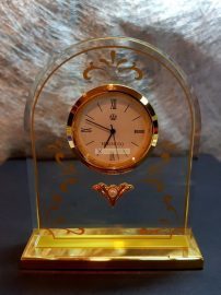 0598-Đồng hồ để bàn-MIKIMOTO table clock