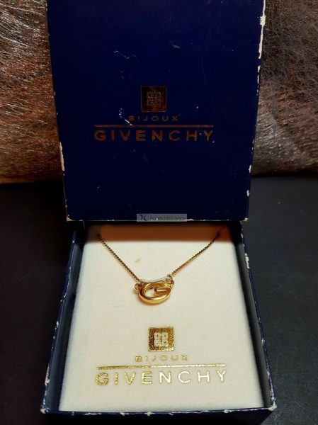 0594-Dây chuyền nữ-Givenchy Logo G necklace0