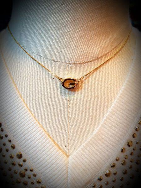 0594-Dây chuyền nữ-Givenchy Logo G necklace5