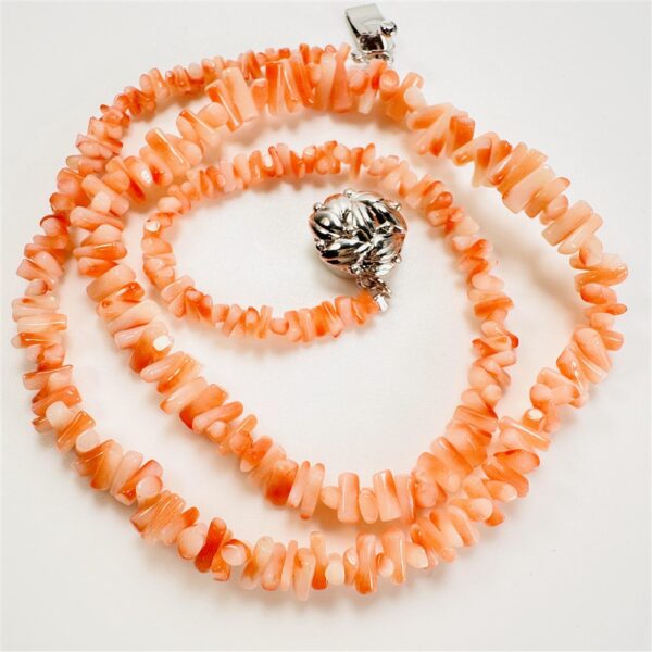 0593-Dây chuyền nữ-Japan Pink Coral deep sea necklace-Mới/chưa sử dụng2