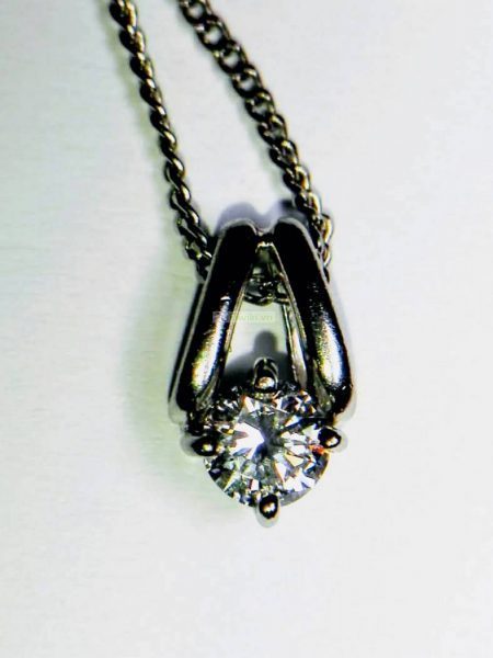 0593-Dây chuyền nữ-DIAMOND & PLATINUM necklace1