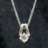 0593-Dây chuyền nữ-DIAMOND & PLATINUM necklace0