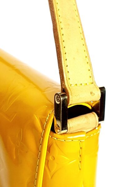 2502-Túi đeo vai-LOUIS VUITTON Thompson Street yellow vernis leather shoulder bag4