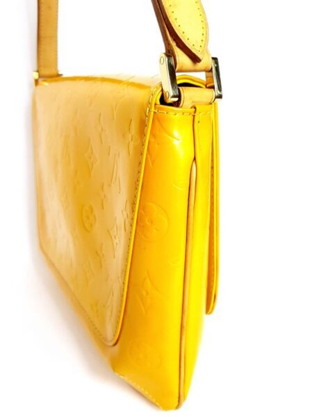 2502-Túi đeo vai-LOUIS VUITTON Thompson Street yellow vernis leather shoulder bag6