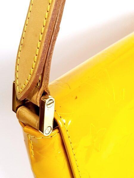 2502-Túi đeo vai-LOUIS VUITTON Thompson Street yellow vernis leather shoulder bag9