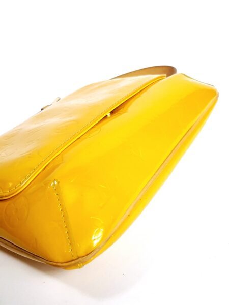 2502-Túi đeo vai-LOUIS VUITTON Thompson Street yellow vernis leather shoulder bag11