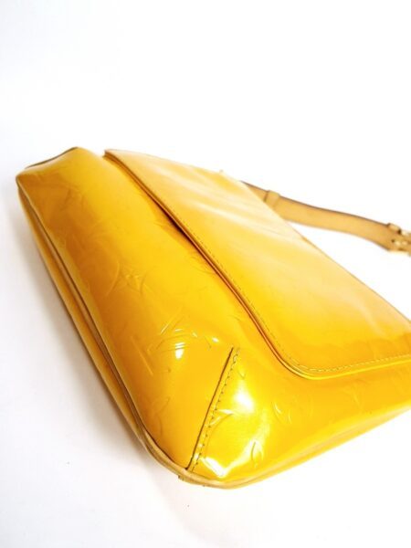2502-Túi đeo vai-LOUIS VUITTON Thompson Street yellow vernis leather shoulder bag12