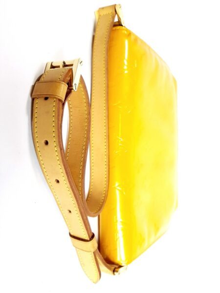 2502-Túi đeo vai-LOUIS VUITTON Thompson Street yellow vernis leather shoulder bag13