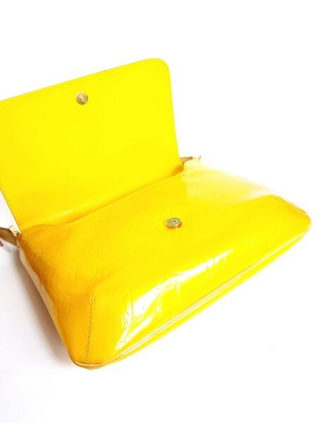2502-Túi đeo vai-LOUIS VUITTON Thompson Street yellow vernis leather shoulder bag15