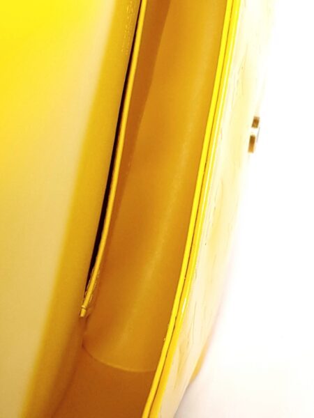 2502-Túi đeo vai-LOUIS VUITTON Thompson Street yellow vernis leather shoulder bag20