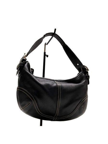 2527-Túi đeo vai/xách tay-Coach black hobo bag - KIWIKI BOUTIQUE