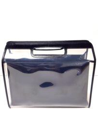 2510-Túi xách tay-GUCCI 2 in 1 transparent handbag