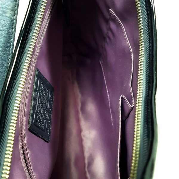 2512-Túi đeo vai/đeo chéo-COACH patent leather shoulder bag9