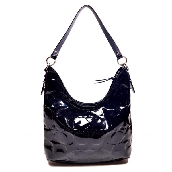 2512-Túi đeo vai/đeo chéo-COACH patent leather shoulder bag3