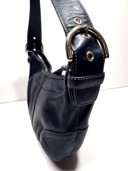 2527-Túi đeo vai/xách tay-Coach black hobo bag - KIWIKI BOUTIQUE