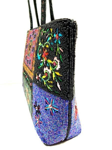 2537-Túi xách tay-Floral glass beaded tote bag3