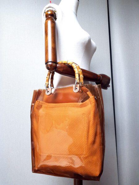 2548-Túi xách tay-PVC bamboo handbag1