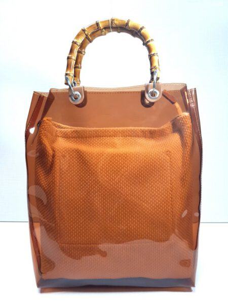 2548-Túi xách tay-PVC bamboo handbag0