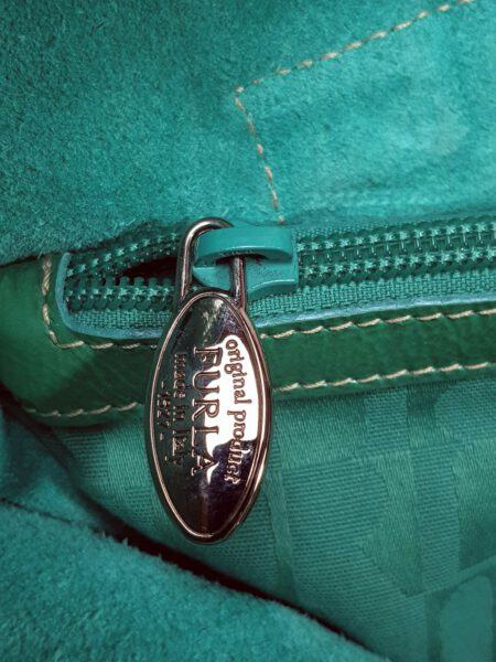 2552-Túi xách tay-Furla green patent leather handbag11