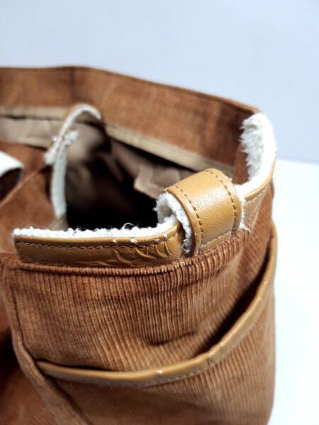 2559-Túi xách tay-Agnes-B corduroy tote bag12