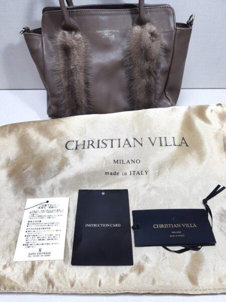 2557-Túi xách tay/đeo chéo-Christian Villa satchel bag16