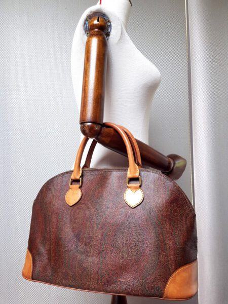 2562-Túi xách tay/đeo vai-ETRO Paisley canvas handbag/shoulder bag1