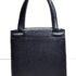 2571-Túi xách tay/đeo vai-BVLGARI black leather hand/shoulder bag4