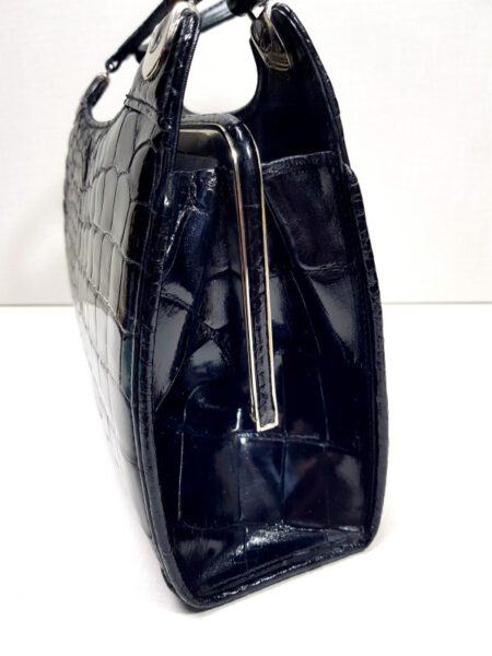 2578-Túi xách tay-CROCODILE skin vintage handbag2