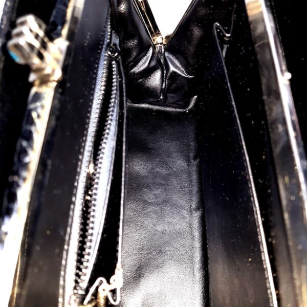 2578-Túi xách tay-CROCODILE skin vintage handbag9