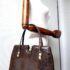 2579-Túi xách tay-LIZARD skin vintage handbag1