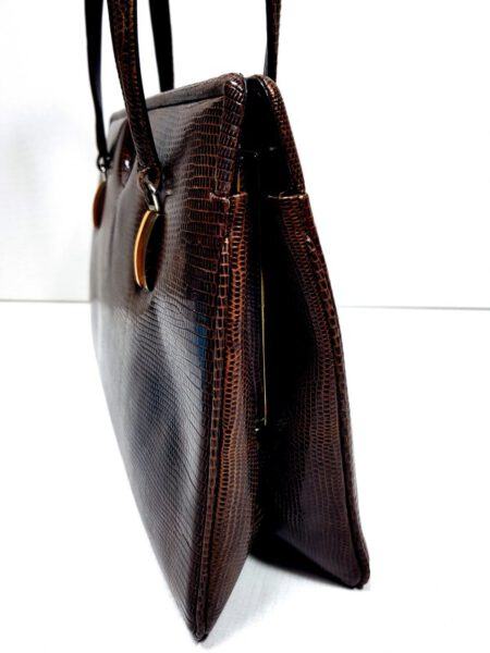 2579-Túi xách tay-LIZARD skin vintage handbag2