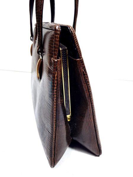 2579-Túi xách tay-LIZARD skin vintage handbag4