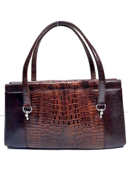 2580-Túi xách tay-SK LIZARD skin vintage handbag3