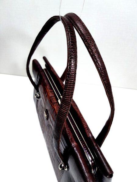 2580-Túi xách tay-SK LIZARD skin vintage handbag6