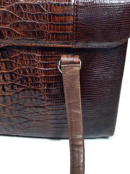 2580-Túi xách tay-SK LIZARD skin vintage handbag9