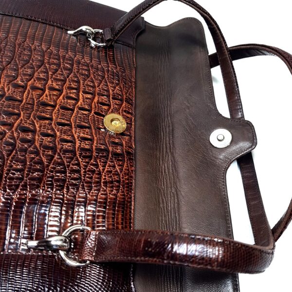 2580-Túi xách tay-SK LIZARD skin vintage handbag7