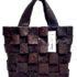 2584-Túi xách tay-CONTE BLEU ostrich skin tote bag0