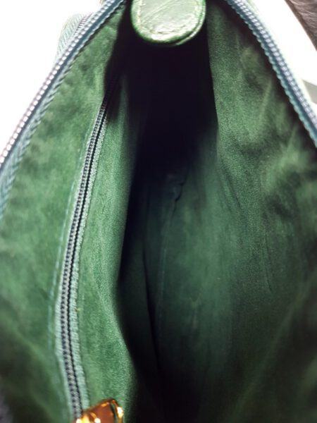 2588-Túi đeo chéo-OSTRICH skin green crossbody bag9