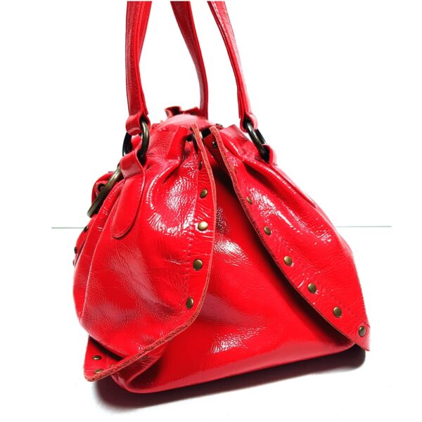 2592-Túi xách tay-ANNA SUI patent leather tote bag-Như mới2