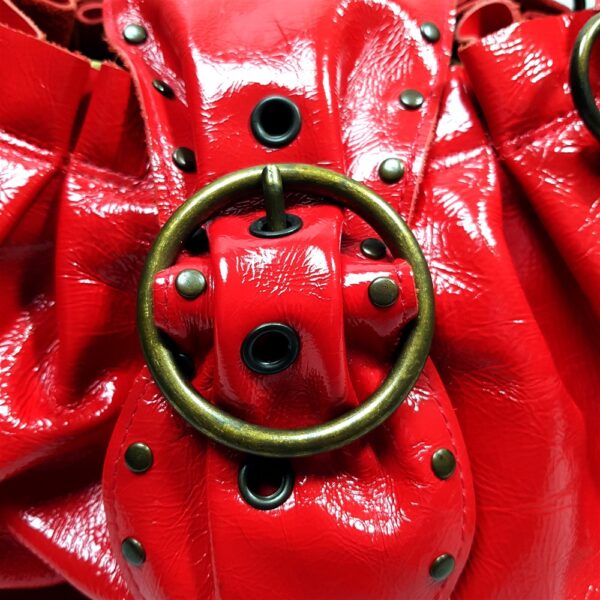 2592-Túi xách tay-ANNA SUI patent leather tote bag-Như mới8